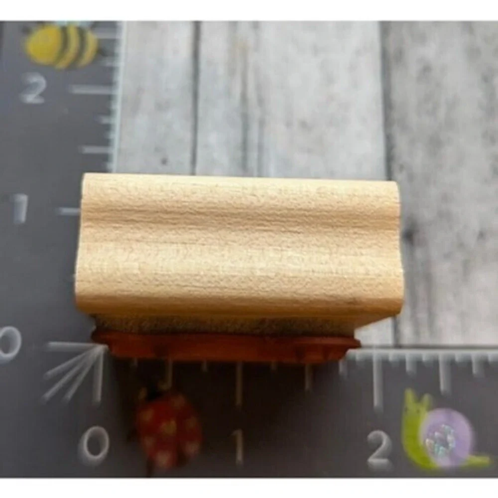 Stampin' Up! Tropical Drink Strawberry Rubber Stamp Wood #G21